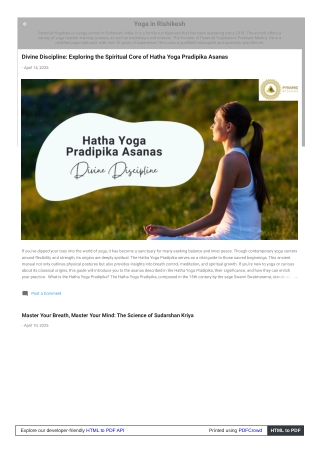 Mastering Breath and Mind A Deep Dive into Sudarshan Kriya