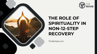 Exploring the Role of Spirituality in Non-12-Step Recovery Methods