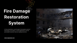 Fire Damage Restoration System