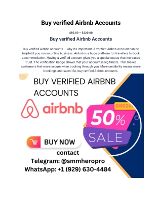 buy verified airbnb accounts