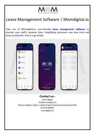 leave management software