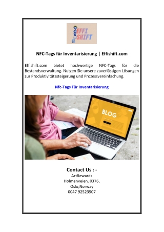 nfc tags f r inventarisierung effishift com