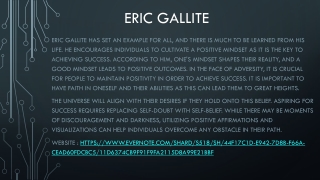 eric gallite