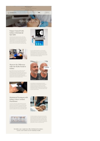 Hydra Facial Sydney