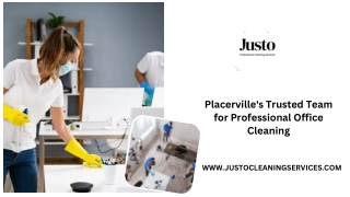 Placerville's Trusted Team for Professional Office Cleaning
