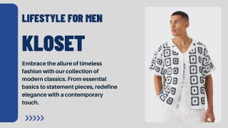 Lifestyle For Men