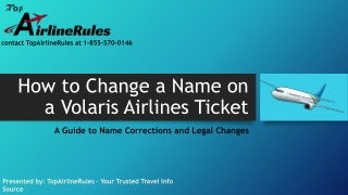 How to Change a Name on a Volaris