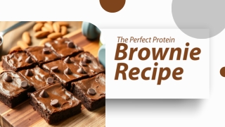 The Perfect Protein Brownie Recipe