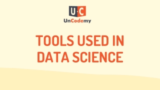 tools used in data science