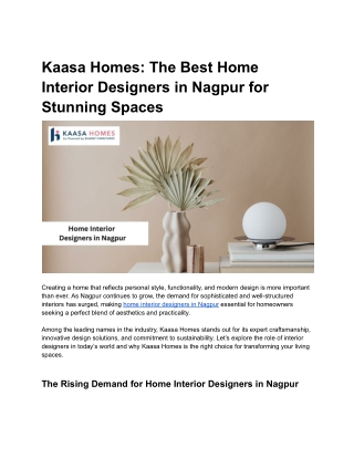 Home interior designers in nagpur