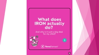 NovaFerrum Gentle Iron Support for Kids