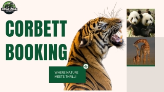 corbett booking