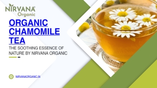 Organic Chamomile Tea