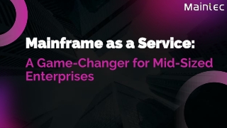 mainframe as a service