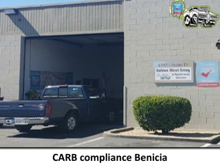 CARB compliance Benicia-Golden West Smog & Registration Services