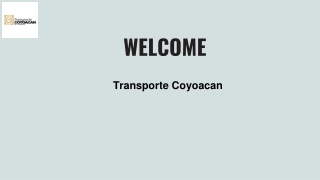 Servicio de Traslados al Aeropuerto Seguro y Puntual con Transporte Coyoacán