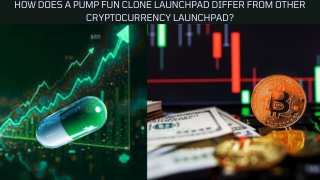 how does a pump fun clone launchpad differ from
