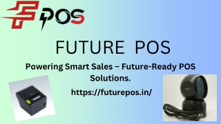 FuturePOS – Innovative Point of Sale Solutions for Modern Businesses