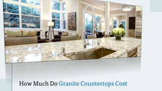 How Much Do Granite Countertops Cost