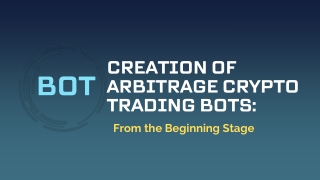 creation of arbitrage crypto trading bots