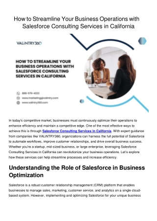 how to streamline your business operations with
