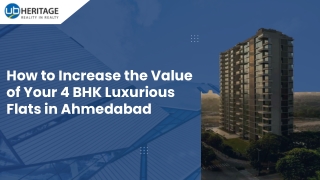 how to increase the value of your 4 bhk luxurious