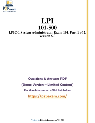 lpi 101 500