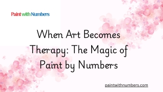 when art becomes therapy the magic of paint
