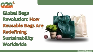 Global Bags Revolution: How Reusable Bags Are Redefining Sustainability Worldwid