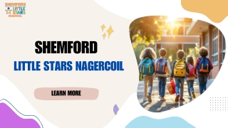 Best Primary School in Nagercoil