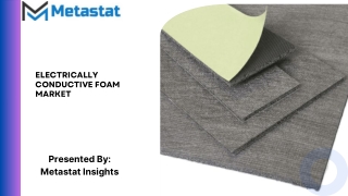 electrically conductive foam market