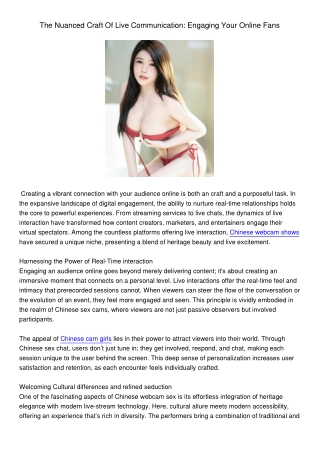 TheNuancedCraftOfLiveCommunicationEngagingYourOnlineFans743
