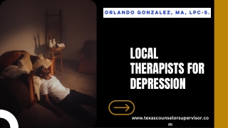 local therapists for depression