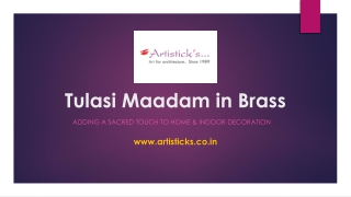 The Spiritual Significance of Tulasi Maadam