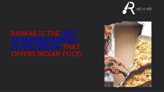 Discover the Best Indian Restaurant in Amsterdam – Rabaab Restaurant