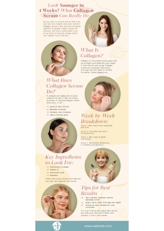 Look Younger in 4 Weeks What Collagen Serum Can Really Do