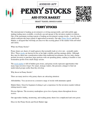 Penny stocks