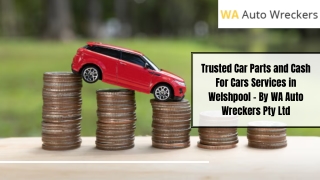 trusted car parts and cash for cars services