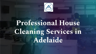 Professional house cleaning services in Adelaide