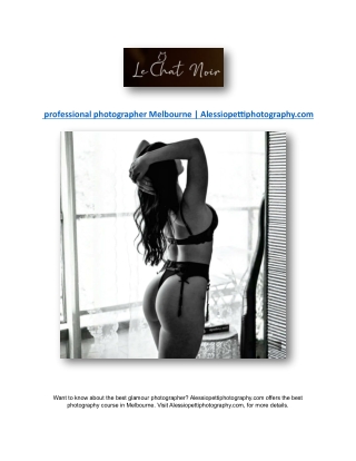 professional photographer Melbourne | Alessiopettiphotography.com