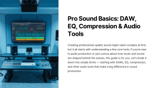 Pro-Sound-Basics-DAW-EQ-Compression-and-Audio-Tools