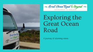 Great ocean road road trip