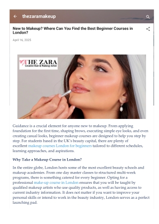 thezaramakeup