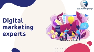Digital marketing experts 