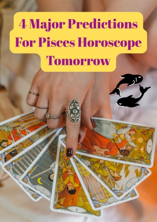Pisces horoscope tomorrow - PDF