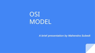 osi model