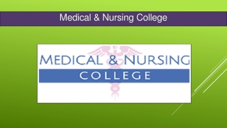 medical nursing college