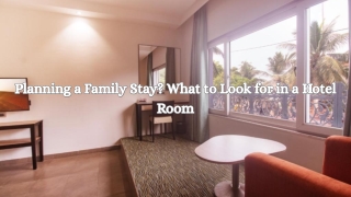 Planning a Family Stay What to Look for in a Hotel Room