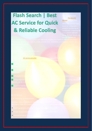 stay cool with flash search the best ac service