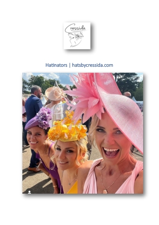 Hatinators | hatsbycressida.com